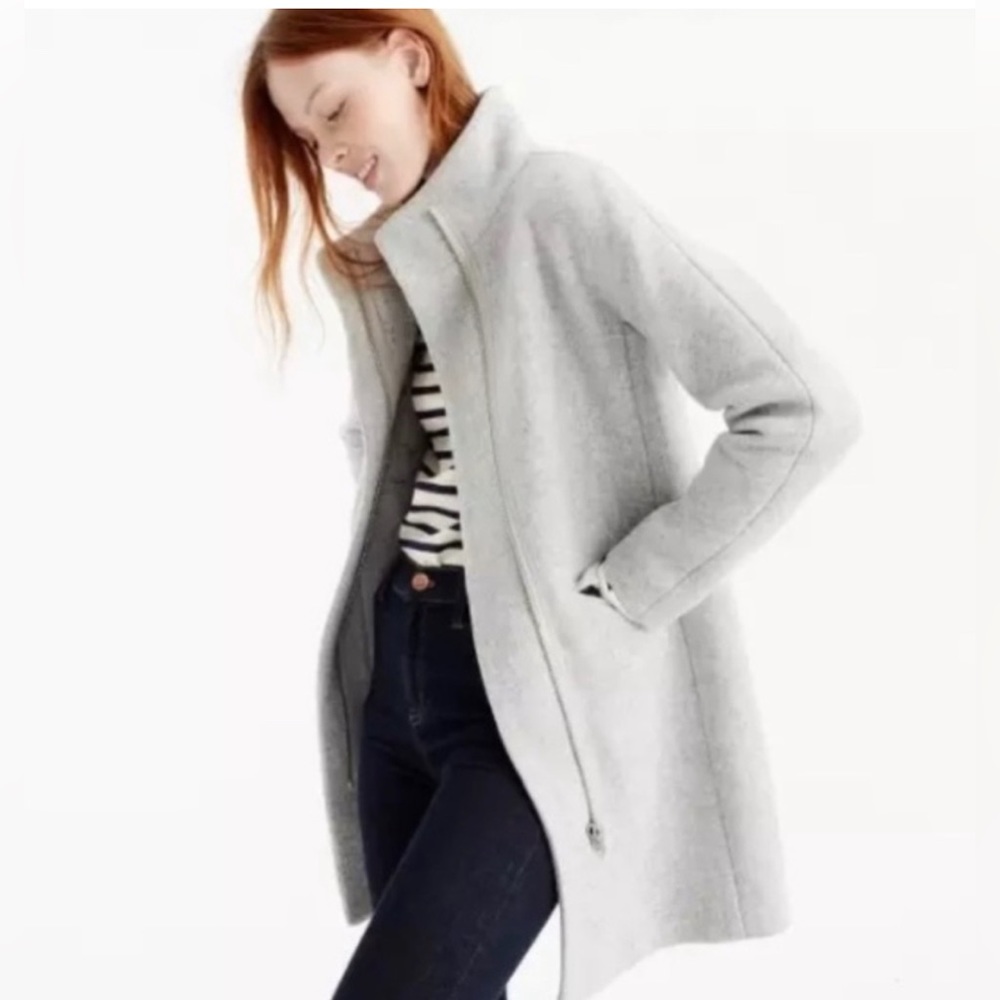 J Crew cocoon coat